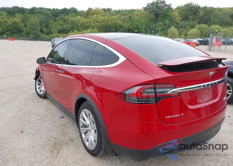 2017 Tesla Model X P100D из США, поврежденный, VIN 5YJXCBE44HF053679
